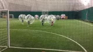 Dad scoring a beauty goal