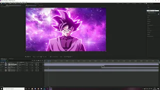 Black Goku live wallpaper time-lapse