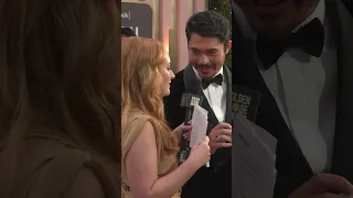 Petition to get Henry Golding his chicken nuggets 🍗 @AmeliaDimoldenberg #GoldenGlobes #shorts