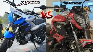 Hero Xtreme 125R VS Tvs Raider 125 💥 | Better than Raider 125? | Mileage | Best 125cc Bike in 2024