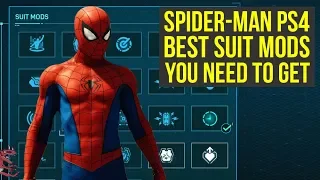 Spider Man PS4 Best Suit Mods YOU NEED TO GET As Soon As Possible (Spiderman PS4 Best Suit Mods)