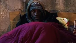 Chicago's homeless flock to shelters amid deep freeze