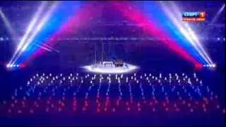 [Z]Гимн России. Хор Сретенского монастыря || Russian Anthem at Winter Olympics opening in Sochi 2014