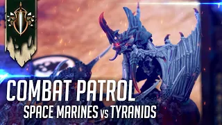 Space Marines vs Tyranids | Combat Patrol - Warhammer 40K Battle Report