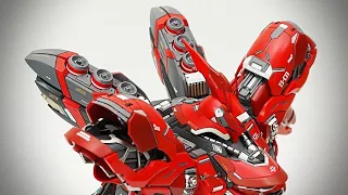 MG Sazabi  Resin conversion [ID SAZABI]★GUNPLA  FULL BUILD