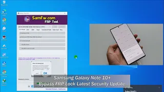 Samsung Galaxy Note 10+ Bypass FRP Lock Latest Security Update
