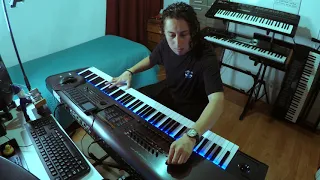 Children Of Bodom - Everytime I Die (keyboard cover) Dr Kronos