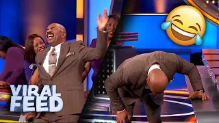 Steve Harvey Loses It over HILARIOUS Answer on Family Feud | VIRAL FEED