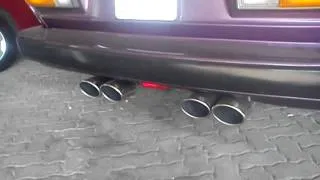 Alfa Romeo gtv 6 custom exhaust by De graaf exhausts.