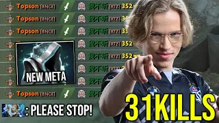 OMG Please Nerf Topson Techies!! Toying 9K MMR with New Meta Tank Build!