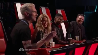 the voice usa - Adam's hair