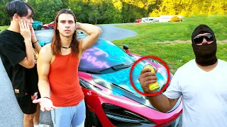 Weird Man DESTROYED MY McLaren...