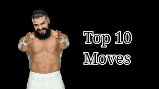 Top 10 Moves of Andrade