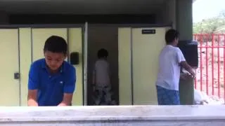 harlem shake en el baño