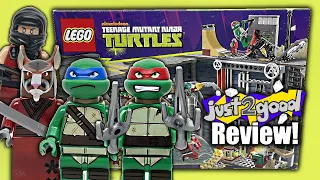 LEGO Teenage Mutant Ninja Turtles Turtle Lair REVIEW! 2013 set 79103!