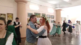 Cross-step Waltz. "Танцевальные выходные 4.0". Саратов, 2024. The Witcher 3 - Unreleased Gwent