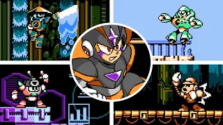 Mega Man: Shattered Dimension 2023 Demo (Bass) - All Bosses (No Damage)