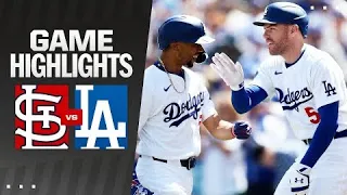 St Louis Cardinals vs  Los Angeles Dodgers Highlights 3/28/24 | 2024 MLB Highlights