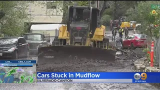 Mudslide Hits Silverado Canyon During Wednesday Storm, Hundreds Evacuated