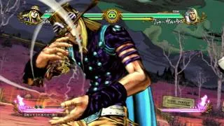 JoJo`s Bizarre Adventure All Star Battle All HHA/GHA and Throws: Gyro Zeppeli