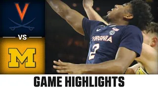 Virginia vs. Michigan Men's Basketball Highlights (2022-23)