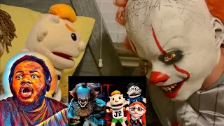 SML Movie: IT (REACTION) #sml #bowserjunior #jeffy #pennywise #supermariologan 😂🤡