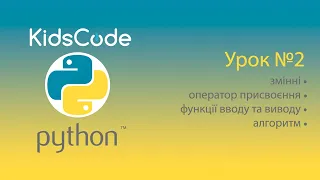 Урок №2.  Основи програмування на Python.  Змінні, оператор присвоєння, функції вводу та виводу.