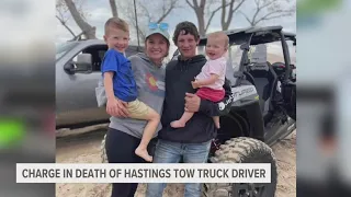 Charges filed in death of Hastings tow truck driver