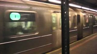 IRT: R62A Flushing-Bound 7 Leaving 103rd St/Corona Plaza