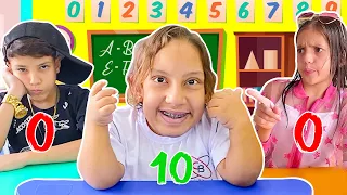 MC Divertida e Amigos em Histórias sobre Escola | Kids Learn Importance of School and Knowledge