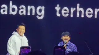 Eca Japasal di Konser Agak Laen Live at Bengkel Space Jakarta 2024