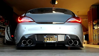 Hyundai Genesis Coupe 3.8 LOUD Exhaust - Cold Start