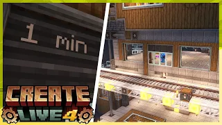 Endlich am UBahn Netz | Minecraft Create Live 4 | 28 | #createlive4