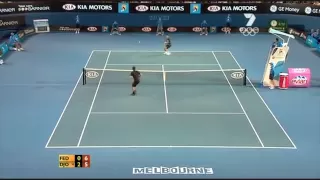 [HL] Novak Djokovic vs. Roger Federer 2008 Australian Open [SF]