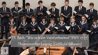 J.S. Bach: "Wie sich ein Vater erbarmet" BWV 17 (7) | Thomanerchor Leipzig (Gotthold Schwarz)