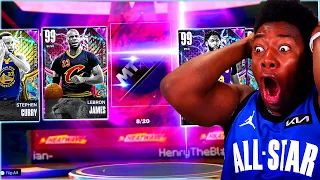 I Spent 1 MILLION VC On GUARANTEED Invincible Lebron + Steph Curry Packs