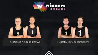 Winners Beach Volleyball. Men. O. Sazhko / O. Shchetsyak  - M. Stepanov / O. Kopachov 15.05.2024