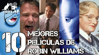 LAS 10 MEJORES PELICULAS DE ROBIN WILLIAMS | TOP 10