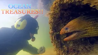 Search For GOLD Found Huge Ring!! while Underwater Metal Detecting