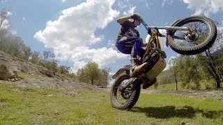 How to do floater turns on trials bikes︱Cross Training Trials Techniques