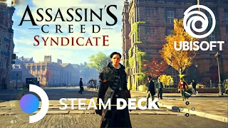 Free Assassin's Creed Syndicate on Ubisoft Launcher - Steam Deck Gameplay