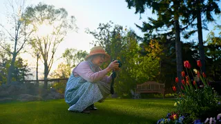 Spring Life in a Japanese Countryside Garden | Vlog with My Mom and Grandma