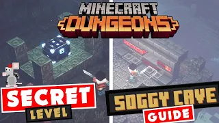 How To Unlock The Soggy Cave Secret Level In Minecraft Dungeons - Complete Puzzles Guide
