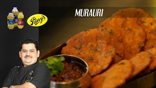 Venkatesh Bhat makes MURAURI | Maharastrian breakfast | evening snacks | spicy garlic chutney