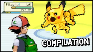 Ash vs Brock, Misty, Gary Pokémon Battle compilation #2