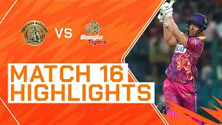 2023 Abu Dhabi T10, Match 16 Highlights: Northern Warriors vs Bangla Tigers | Season 7