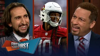 Bills want All-Pro WR DeAndre Hopkins, but ‘are not going to pay’ | NFL | FIRST THINGS FIRST