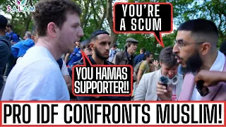 I$RAEL SUPPORTER REGR£TS ENCOUNTER WITH MUSLIM - SPEAKERS CORNER