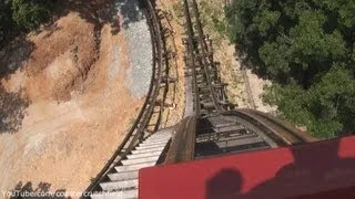 Outlaw Run Front Row (HD POV) Silver Dollar City