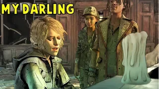 Violet Sings For Clementine and Makes Louis Jealous -GameMod- The Walking Dead Final Season